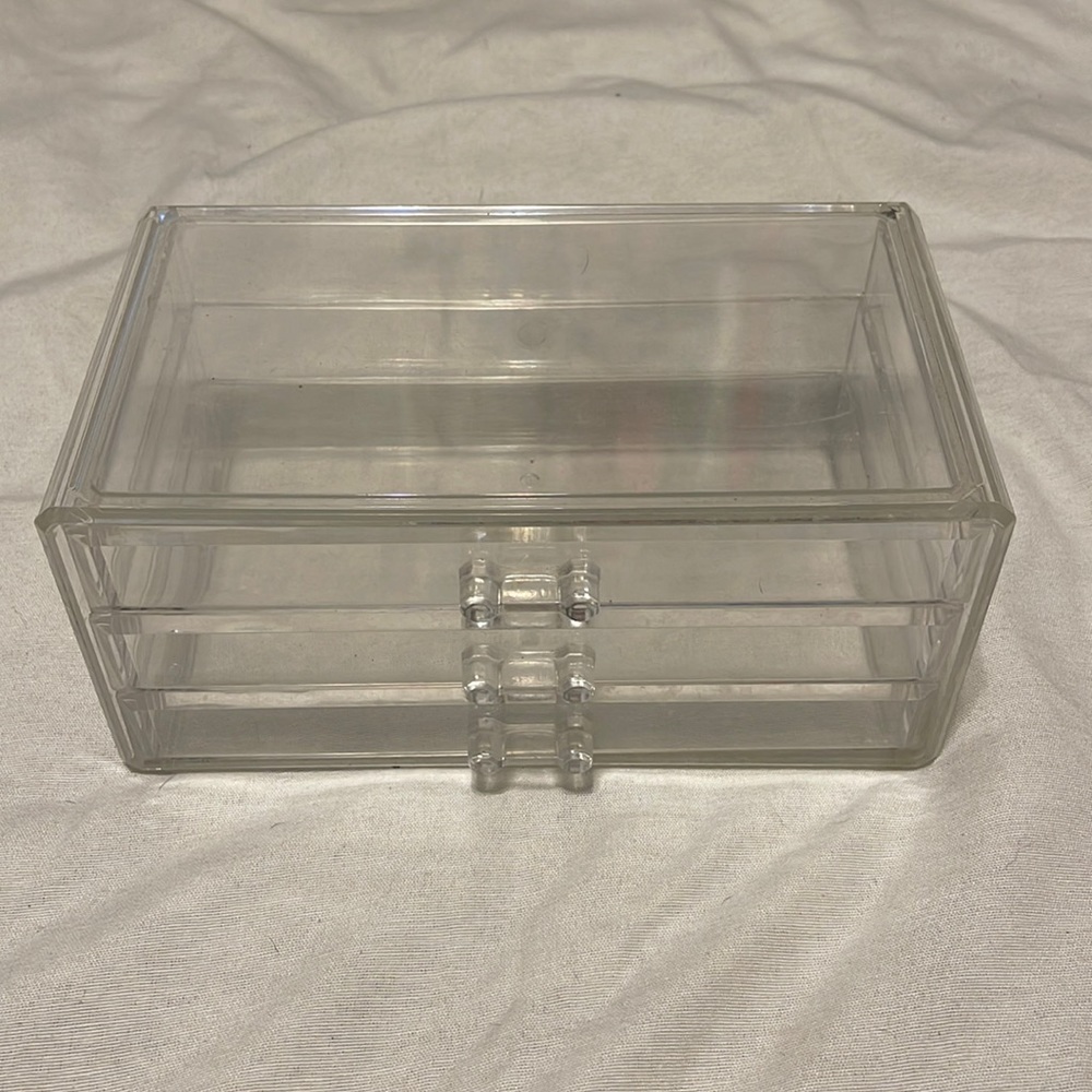 Three Drawer Acrylic Organizer